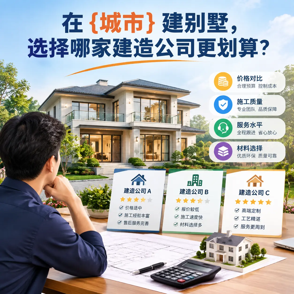 在 黄平 建别墅,选择哪家建造公司更划算?