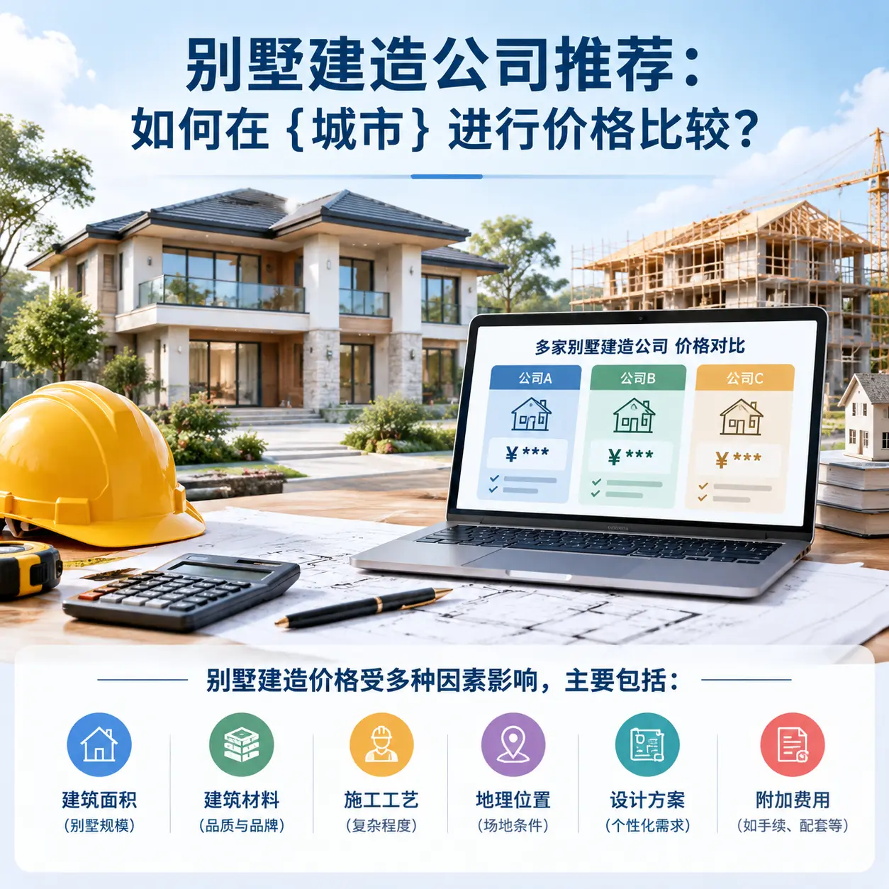 别墅建造公司推荐：如何在 黄平 进行价格比较？